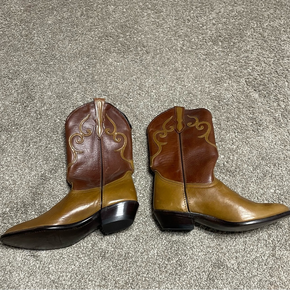 Women’s J. Chisholm Western Boots Size 10 - Picture 4 of 7